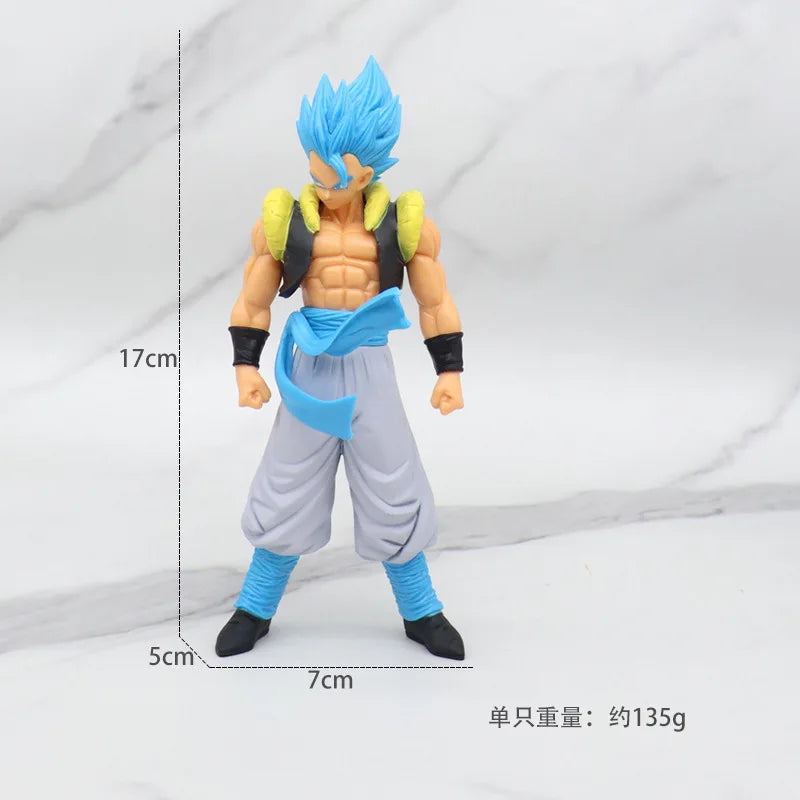 Dragon Ball Z Super Saiyan Anime Figurine Model GK Rose Goku Action Figure DBZ Gohan Figures Vegeta Statue Collection Toy