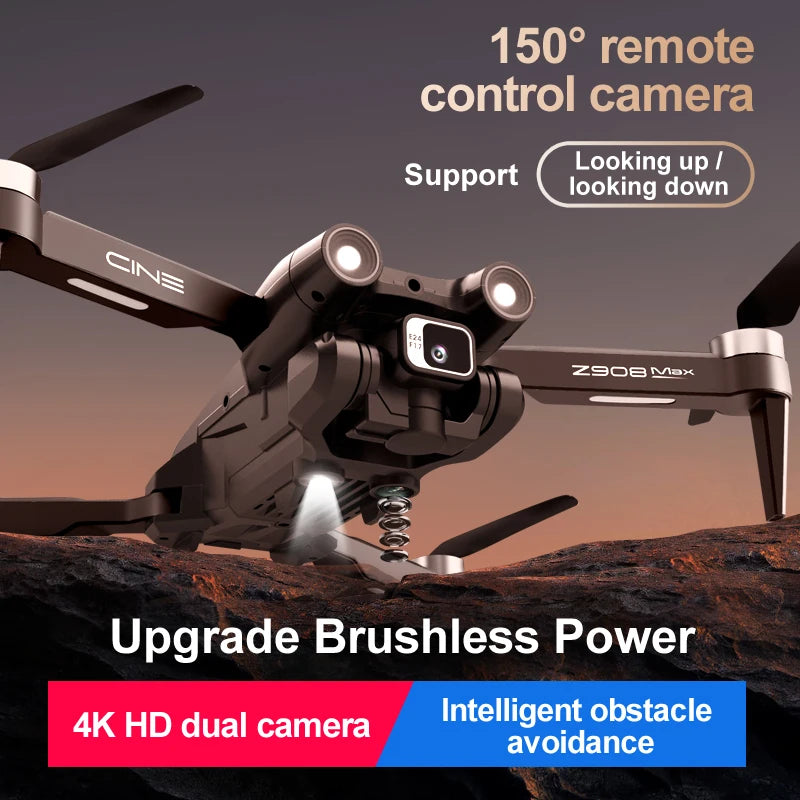 4K Drone Professional 8K GPS Drone Optical Flow 3sided Obstacle Avoidance Quadcopter RC Toys