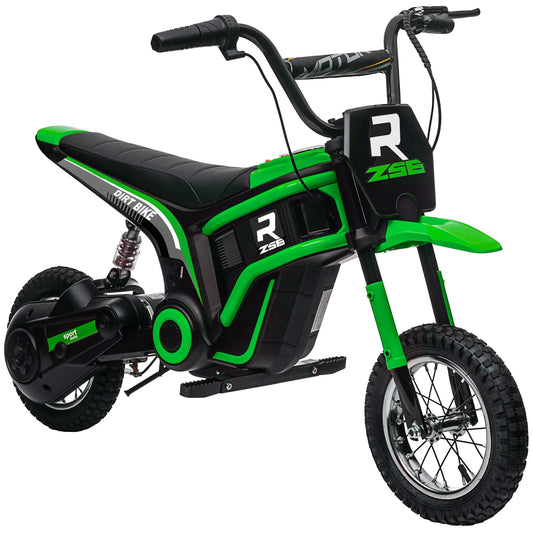 24V Kids Electric Motorbike with Twist Grip Throttle, Music, Horn