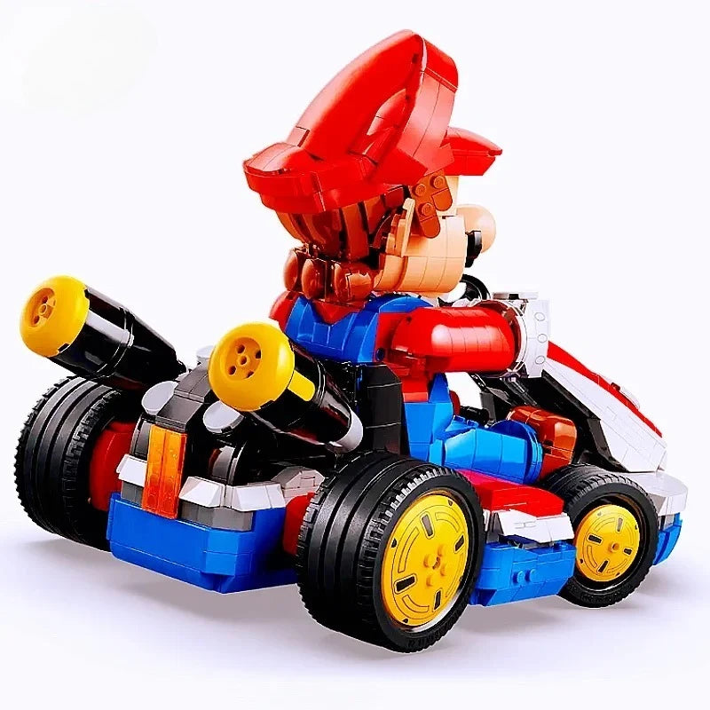2025 Disney Mario Bros 1972pcs Standard Kart Classic Game Racing Building Blocks