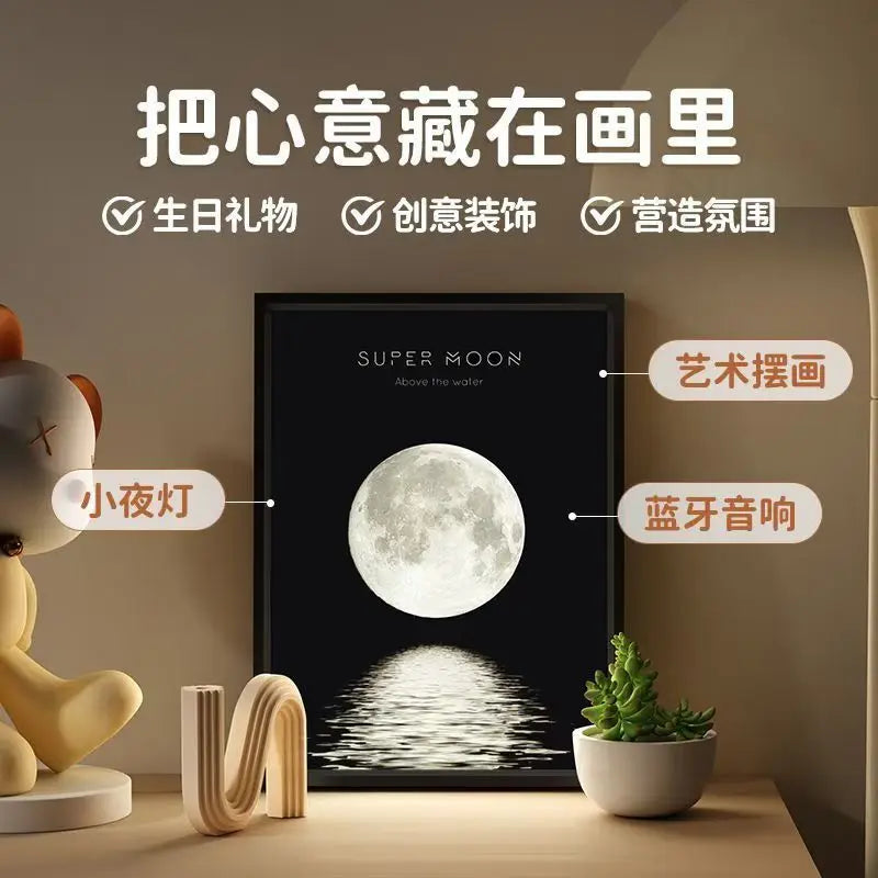 Kinetic Sunrise Sunset Wall Lamp Adjustable Dual Pull Ropes Night Light Moves With The Sun Bedroom Decorative Wall Light Gift