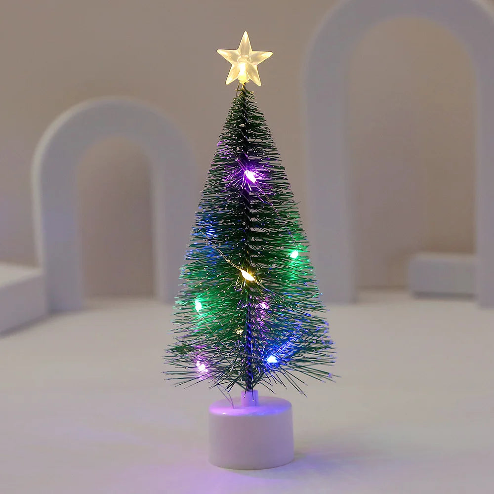 Control Christmas NEW LED Tree Indoor Outdoor Metal Ring Led String Decorative Light