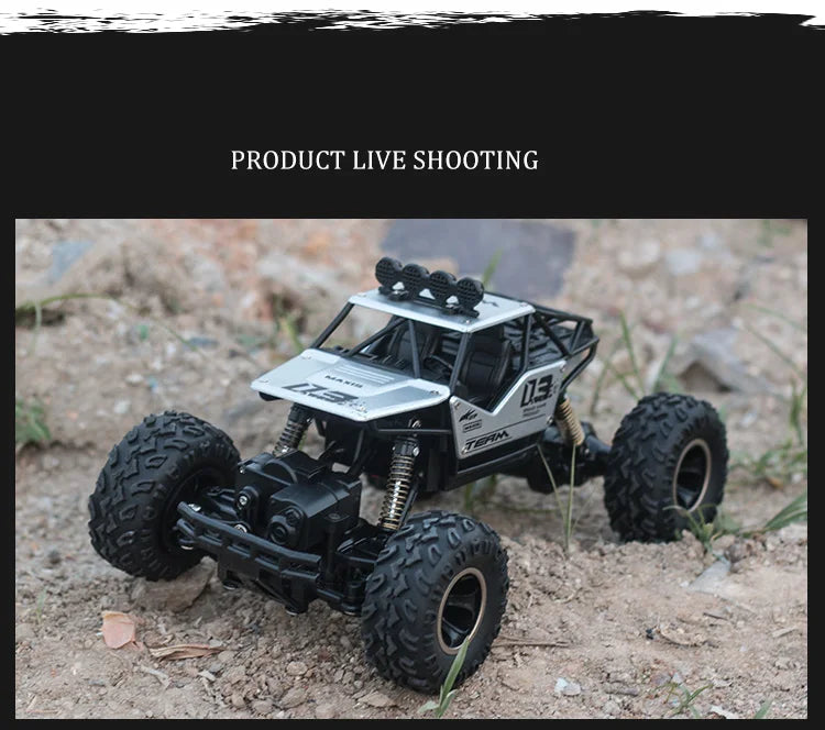 Oike RC Car Remote Control Climbing Vehicle Outdoor All Terrain Off-road Trucks 4WD Racing Drift Cars