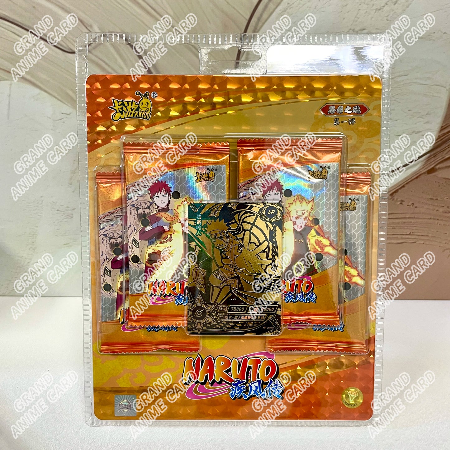 KAYOU Genuine Naruto Cards T2W9 T2W8 Booster Box Anime TCG Rare Ninja World Fight Chapter Collection