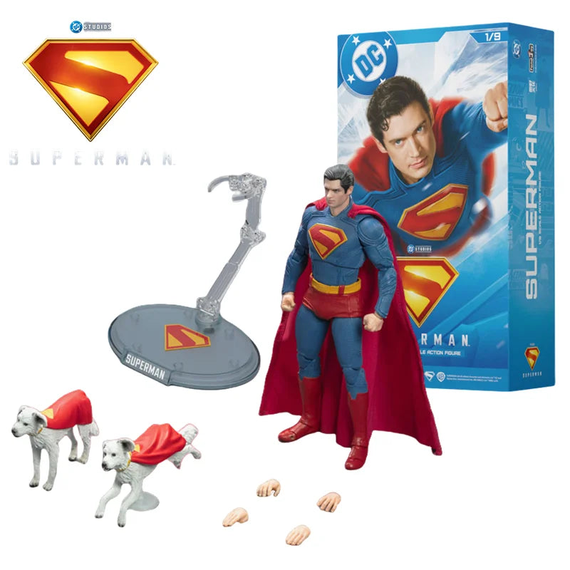 Justice League Anime Figure Superman, Batman, Wonder Woman, Aquaman Mera