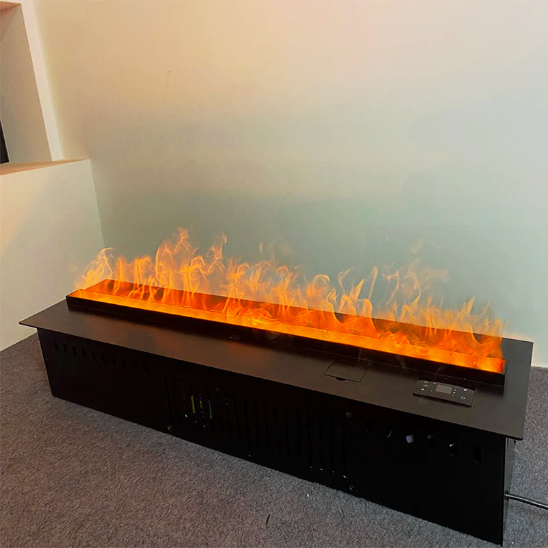 Electric Water Vapor Atomized Fireplace Customized Room TV Stand Decoration Humidifier 3D Vapour Fog Steam Indoor