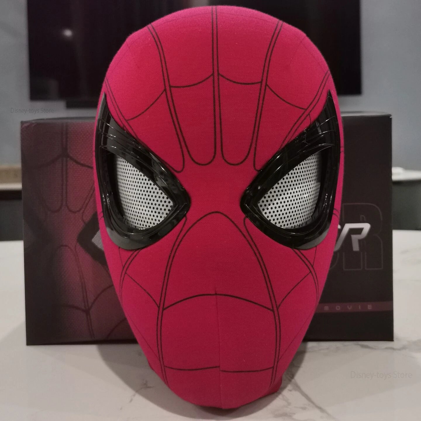 New Spider-man: No Way Home Spider Man Mask Luxury Helmet Rechargeable Remote Eyes Movable Mask