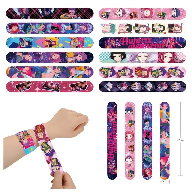 Kpop Demon Hunter Birthday Gift Bag Paper Box Party Favors Goodie Filler Candy Box Storage Party Supplies