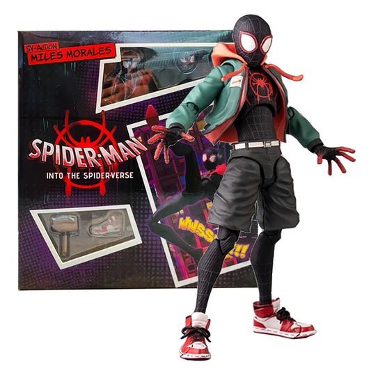 Action Spiderman Miles Action Figure Collection