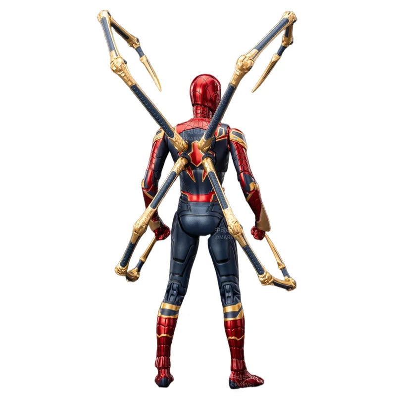 Spider Man No Way Home Action Figure Peter Parker Gold Black Red Model  Adult Collectible Toy
