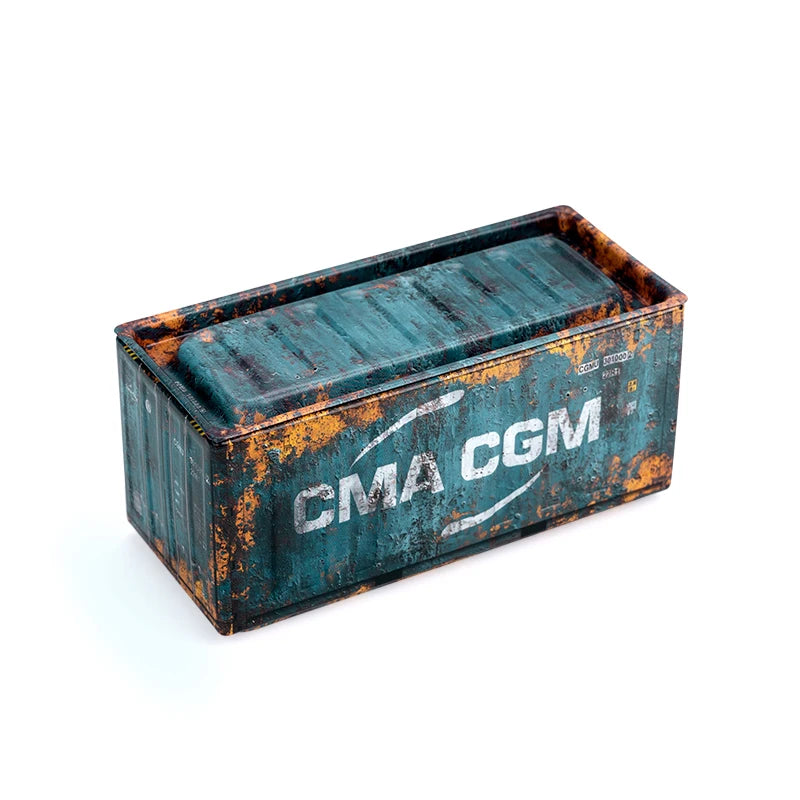 Mini Iron Storage Box Creative Decoration Desktop Model