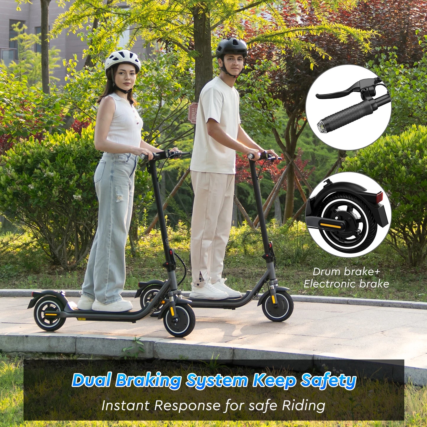 RCB R16 Electric Scooter 300W 25kmh 23 to 29km Range Foldable and App Control Superior For Adults Urban Riding