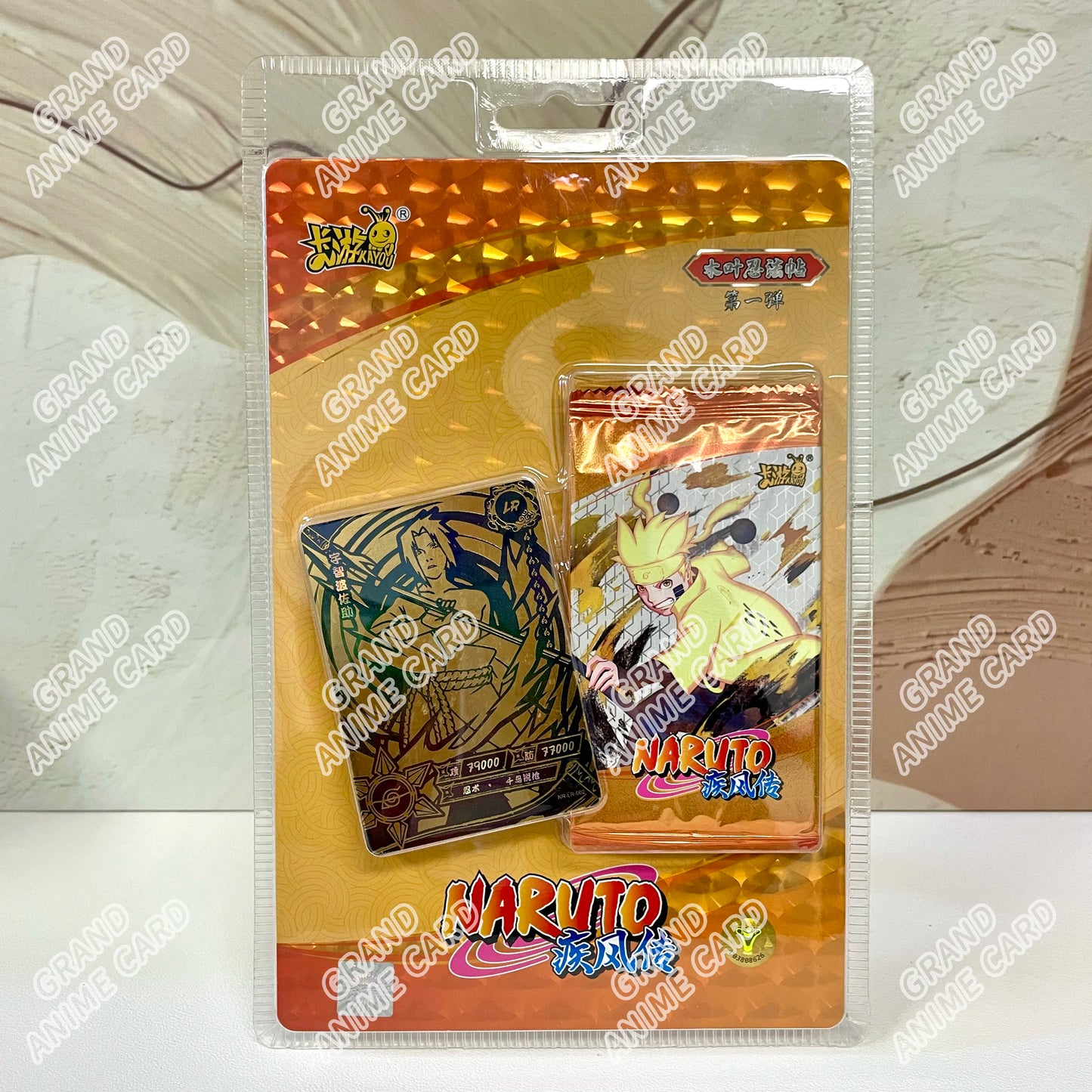 KAYOU Genuine Naruto Cards T2W9 T2W8 Booster Box Anime TCG Rare Ninja World Fight Chapter Collection