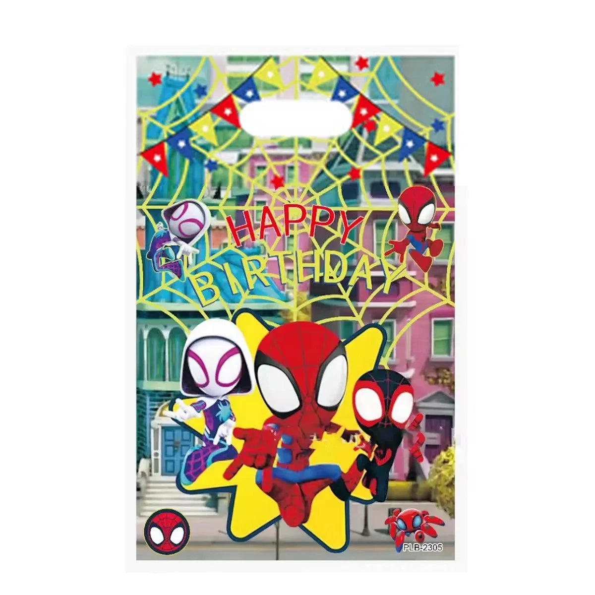 Spidey And His Amazing Friends Party Supplies Kids Favor Gift Stampers Stickers Spiderman Christmas Party Decor Bags Stuffer