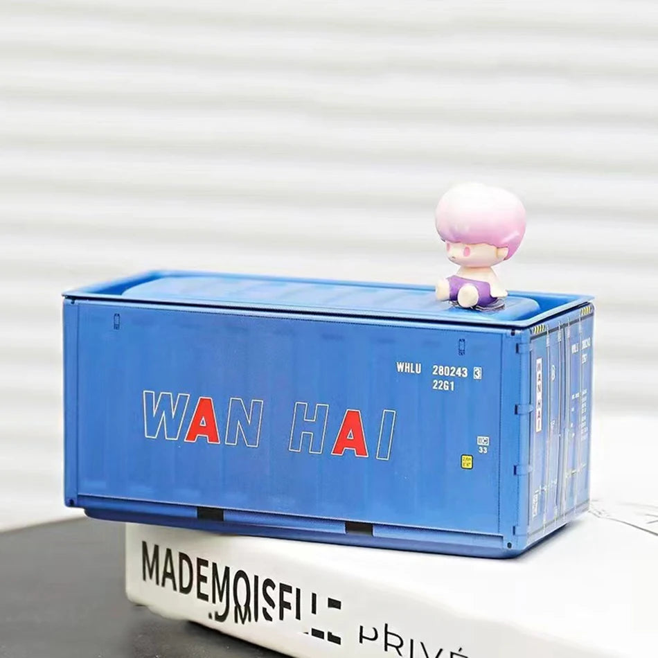 Mini Iron Storage Box Creative Decoration Desktop Model