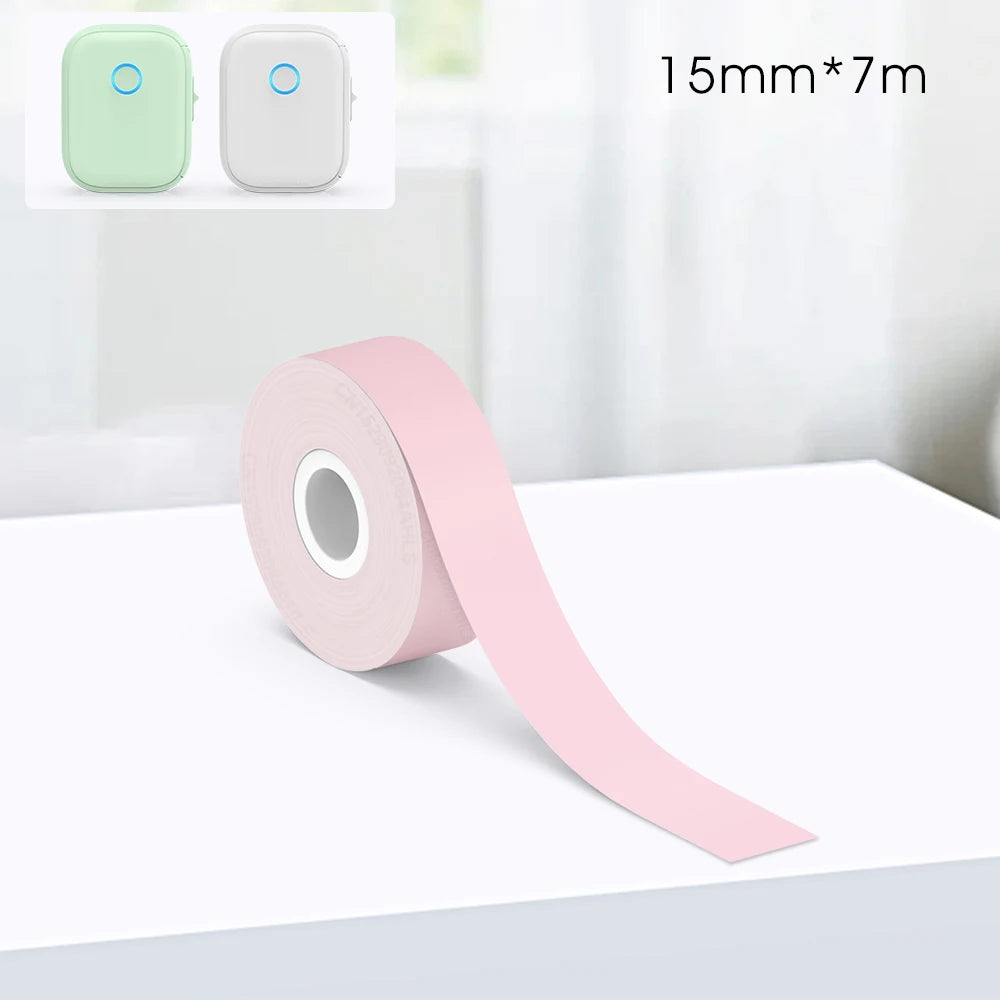 Portable Mini Printer Thermal Printer Adhesive Sticker Labelling Machine P12