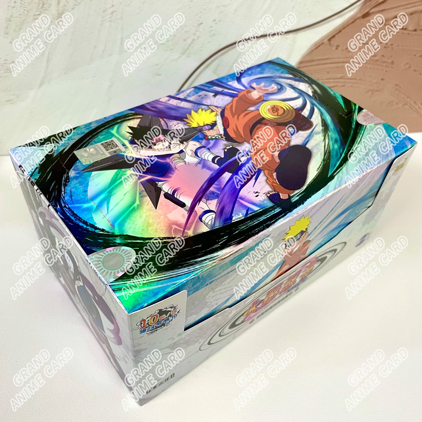 KAYOU Genuine Naruto Cards T2W9 T2W8 Booster Box Anime TCG Rare Ninja World Fight Chapter Collection