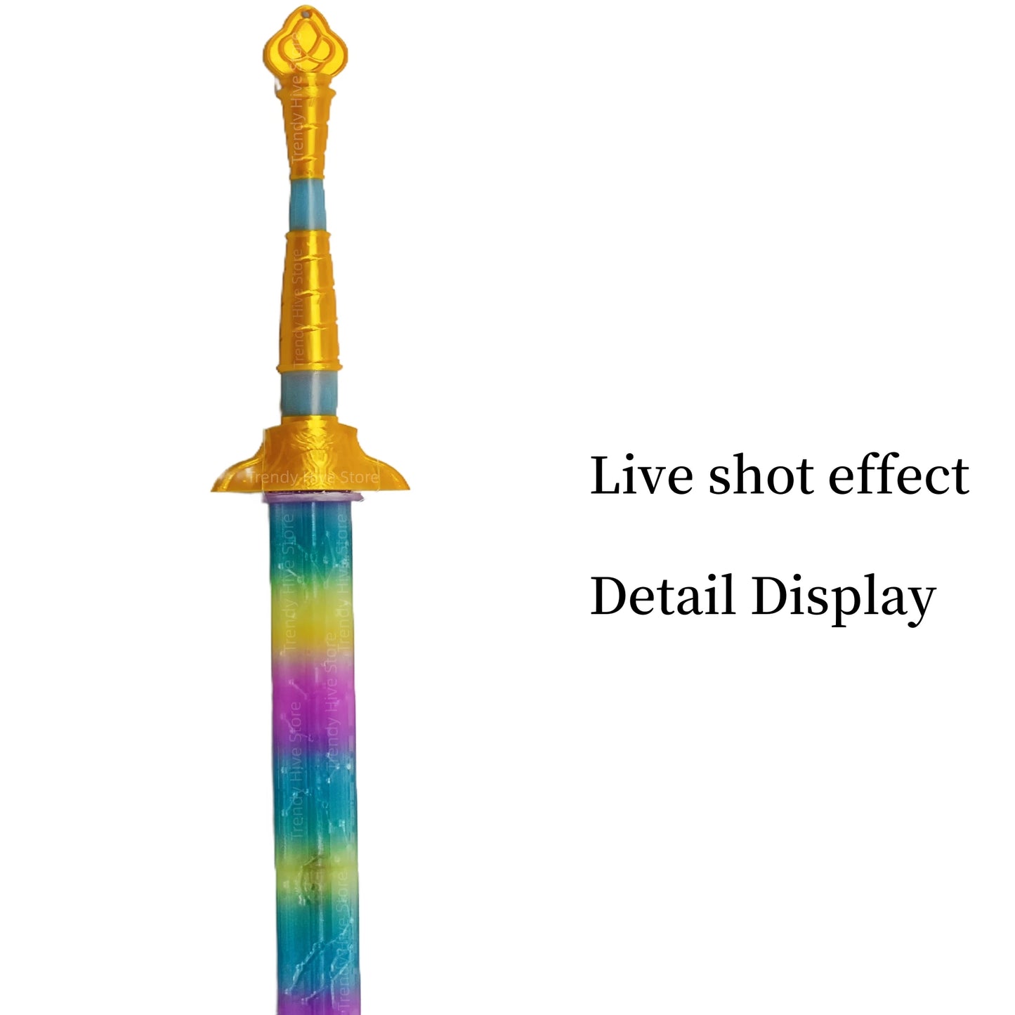 Kpop Demon Hunters Rumi Cosplay Lights Sword Weapons Roleplay Props for Girl Group Idol Halloween Carnival Costume Accessories