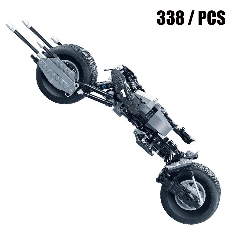 Superhero Dark Knight Bat VS Joker Harley Quinn Supercar Action Figure