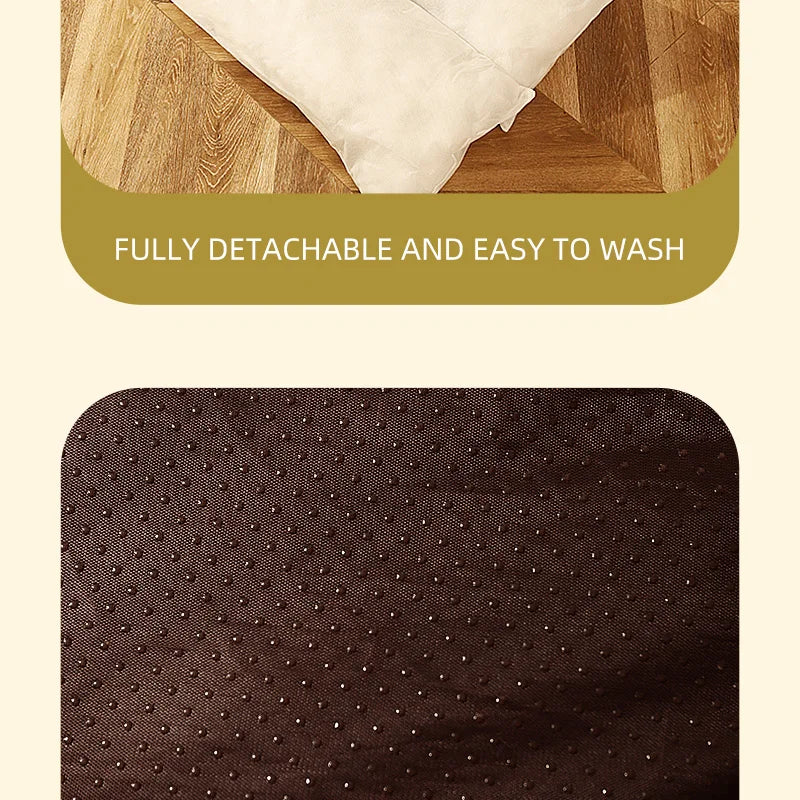 Warm Dogs Sleeping Bed Soft Fleece Pet Blanket Detachable Cat Puppy Mat Cushion for Small Medium Large Pet