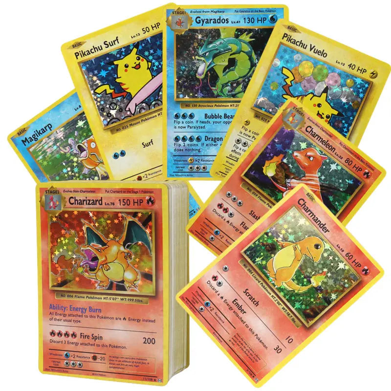 New Holographic Pokemon Cards Scarlet Violet 80Vmax 20EX English Letter Pokemon Trading Card