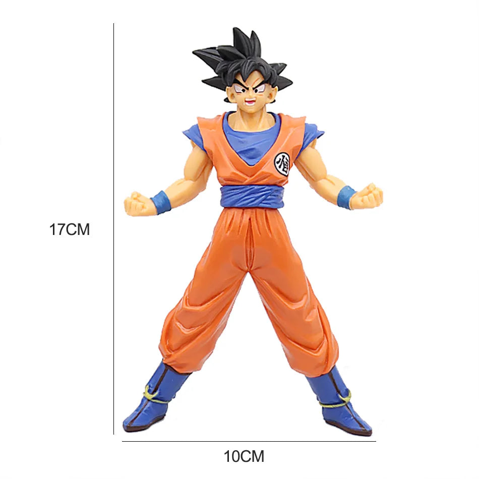 Dragon Ball Z Super Saiyan Anime Figurine Model GK Rose Goku Action Figure DBZ Gohan Figures Vegeta Statue Collection Toy