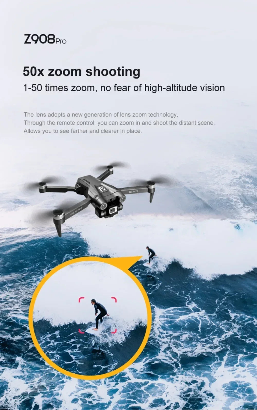 4K Drone Professional 8K GPS Drone Optical Flow 3sided Obstacle Avoidance Quadcopter RC Toys