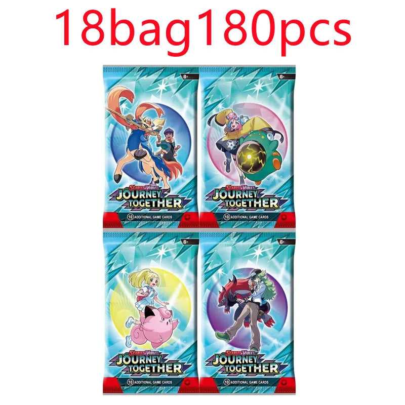 360Pcs Pokemon Destined Rivals Prismatic Evolutions Card Stellar Crown 151 Ultra Prism English Booster Battle Transaction Card