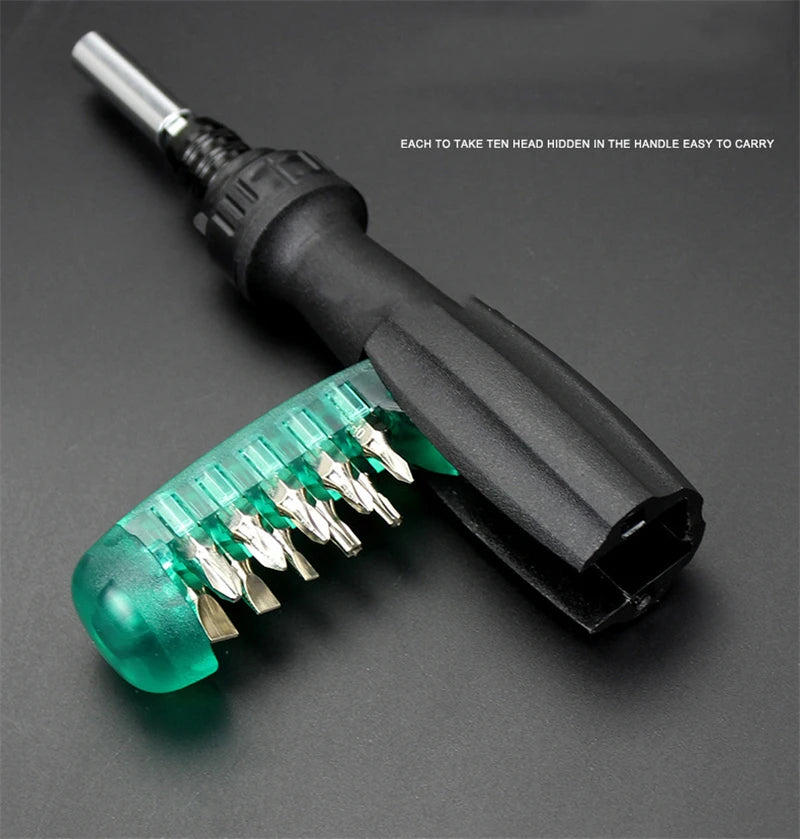 Magnetic Screwdriver Set Bit Hand Tools Hex Torx Screw Driver Car Appliances Funiture Repair Kit