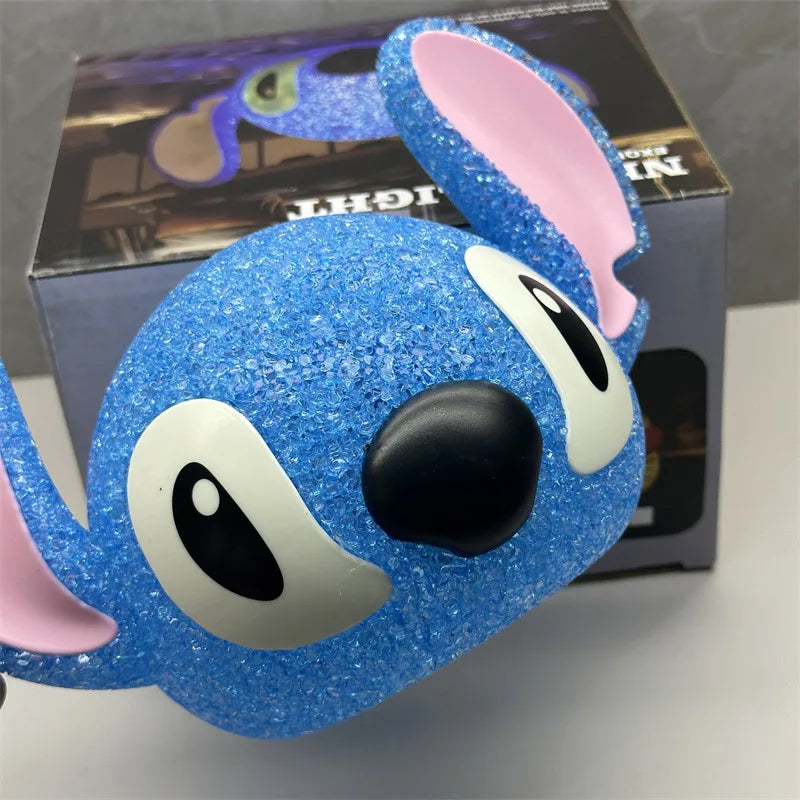 Lilo & Stitch Particle Projection Night Light 3d Doll Reading Lamp For Kids