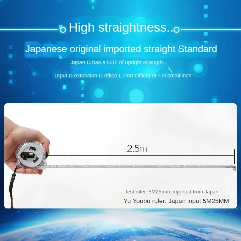 3M/5M/7.5M/10M Stainless Steel Tape Measure From Japan