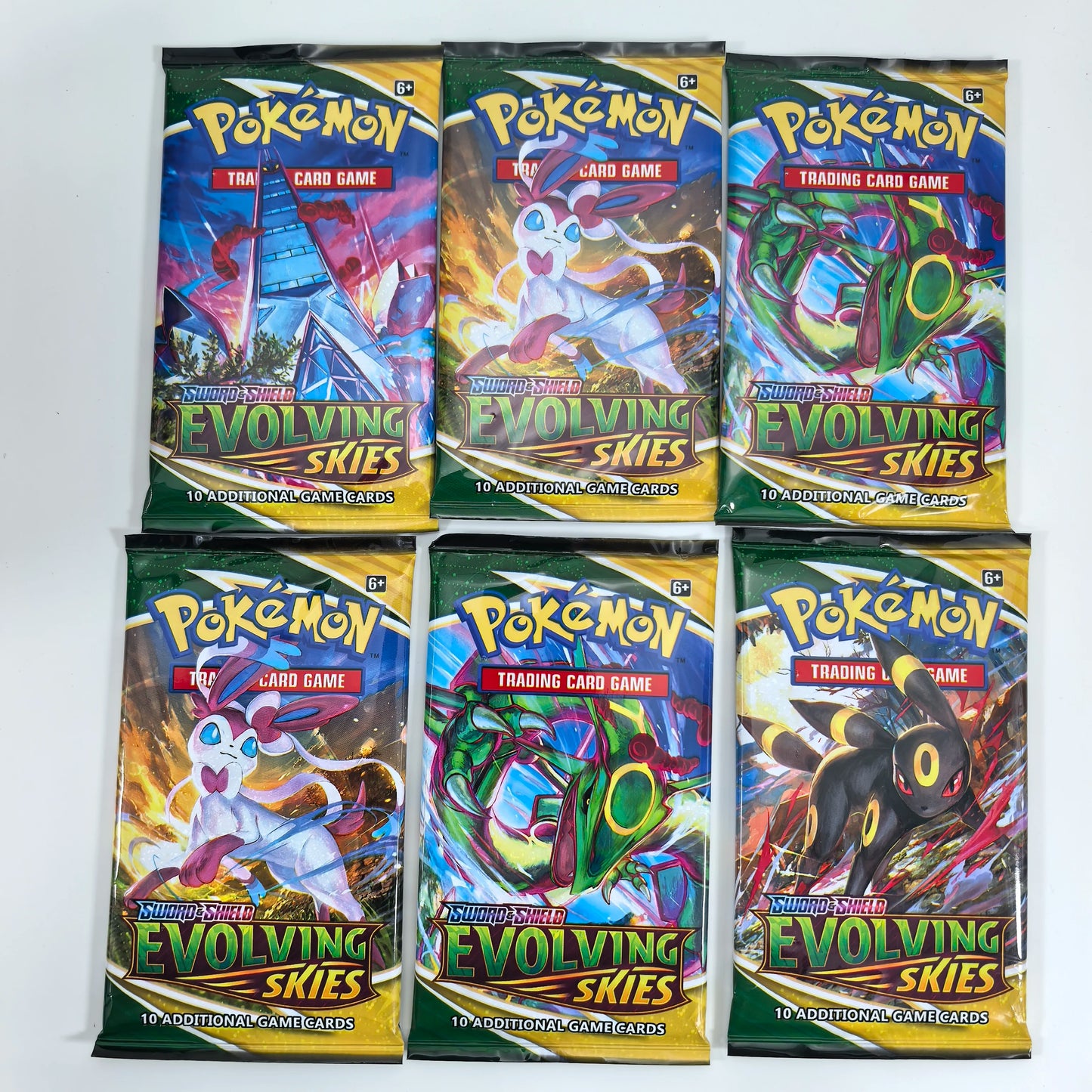 360Pcs English Pokémon TCG: Sword Shield Evolving Skies Booster Box Pokemon Trade Card 36 Pack Box