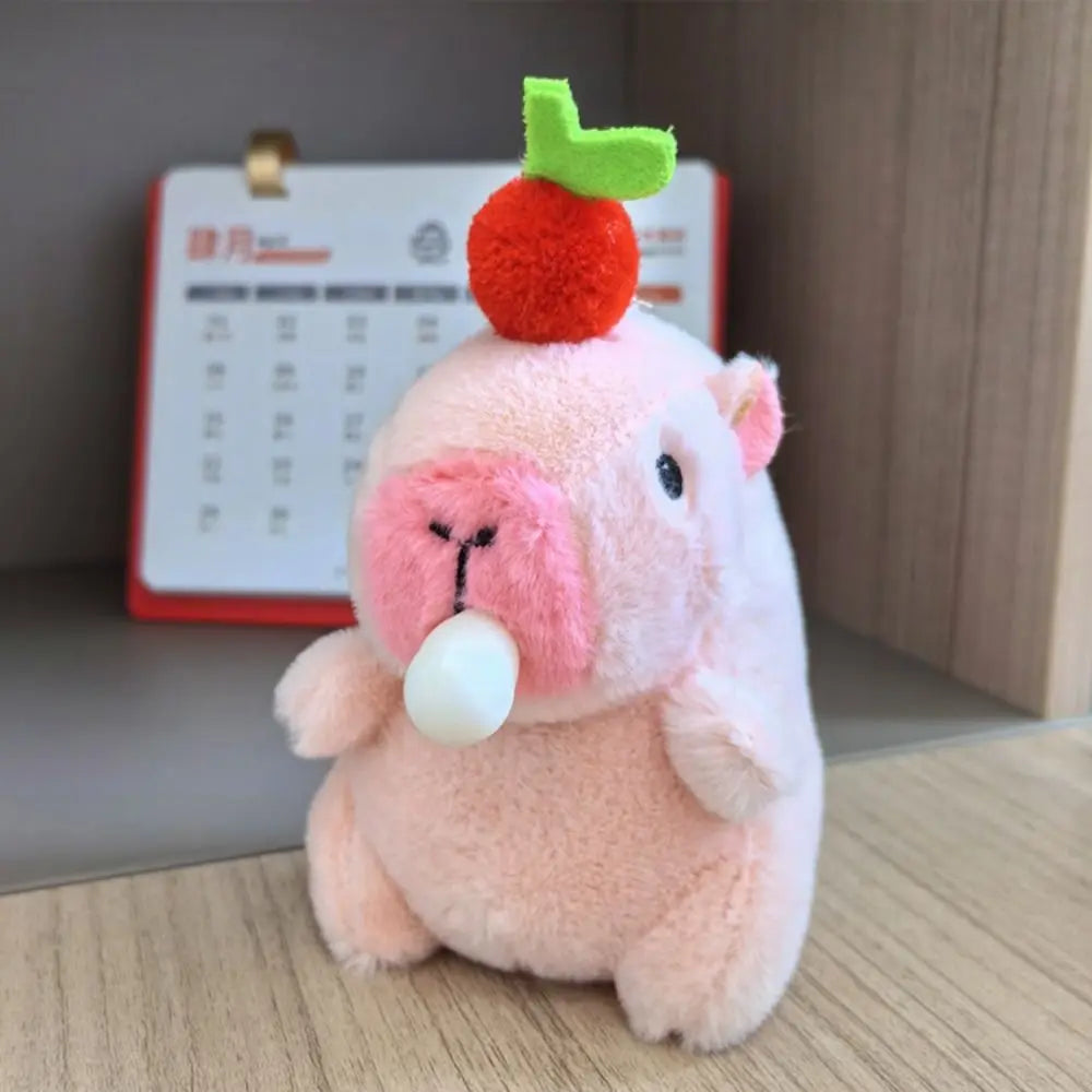 Cute Capybara Plush Toy Hoodie with Wings Simulation Doll Small Size Stuffed Animals