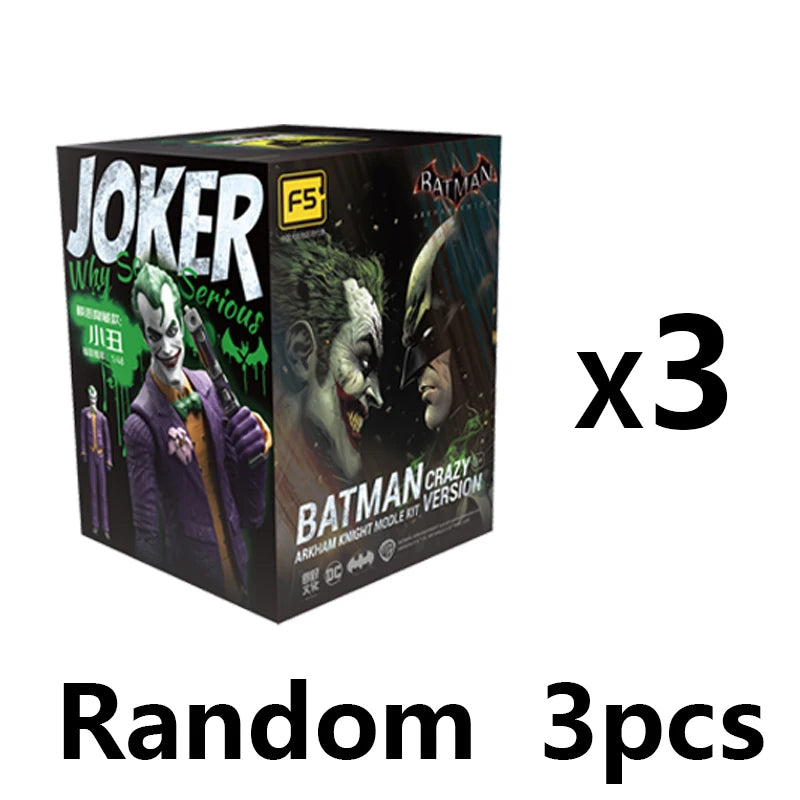 New F5 Batman Arkham Knight Assembled Model Blind Box 11style 10cm Action Figure Collection Model Toys