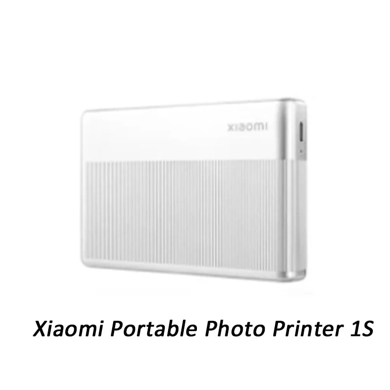 Xiaomi Portable Photo Printer 1S Bluetooth Thermal Print ZINK Inkless Technology Wireless