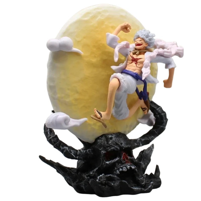 14cm One Piece Gear 5 Luffy Figurine - Perfect PVC Collectible for Kids and Anime Fans!