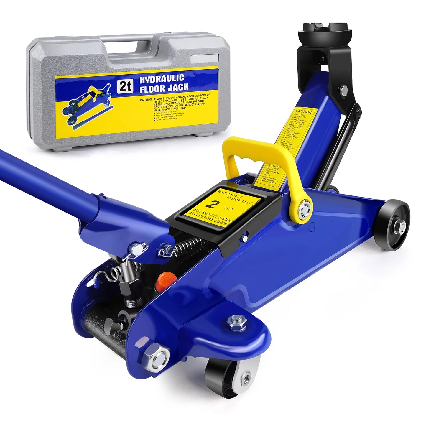 2 Tons Hydraulic Trolley Jack Heavy Duty