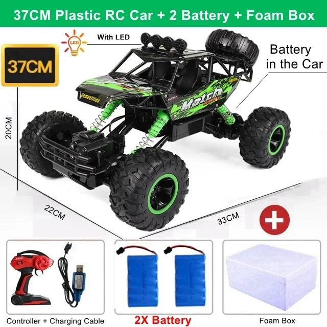 Oike RC Car Remote Control Climbing Vehicle Outdoor All Terrain Off-road Trucks 4WD Racing Drift Cars