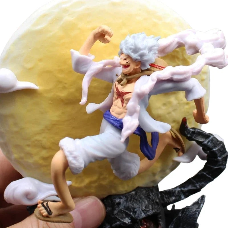 14cm One Piece Gear 5 Luffy Figurine - Perfect PVC Collectible for Kids and Anime Fans!