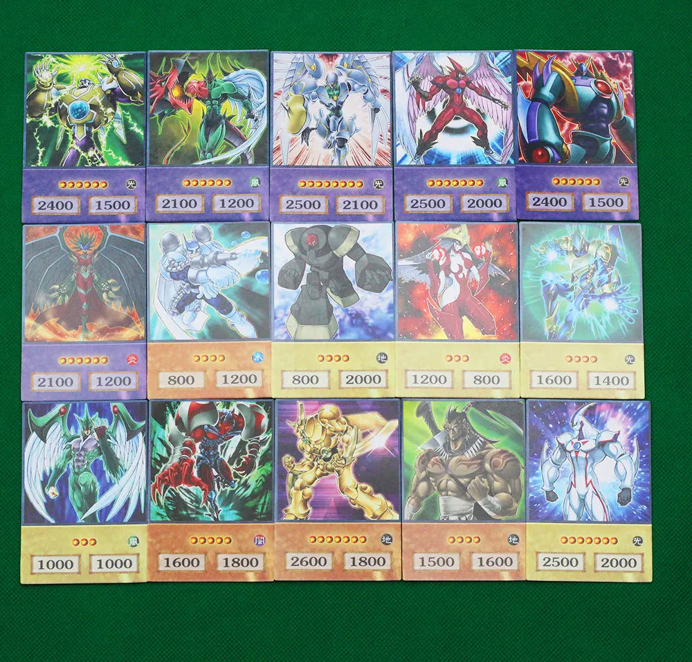 100pcs Yu-Gi-Oh Anime Style Cards Blue Eyes Dark Magician