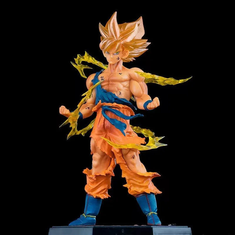 Hot Anime Dragon Ball Son Goku Super Saiyan Figure 17cm/6.69in Action Figure Model Gifts Collectible Figurines for Kids