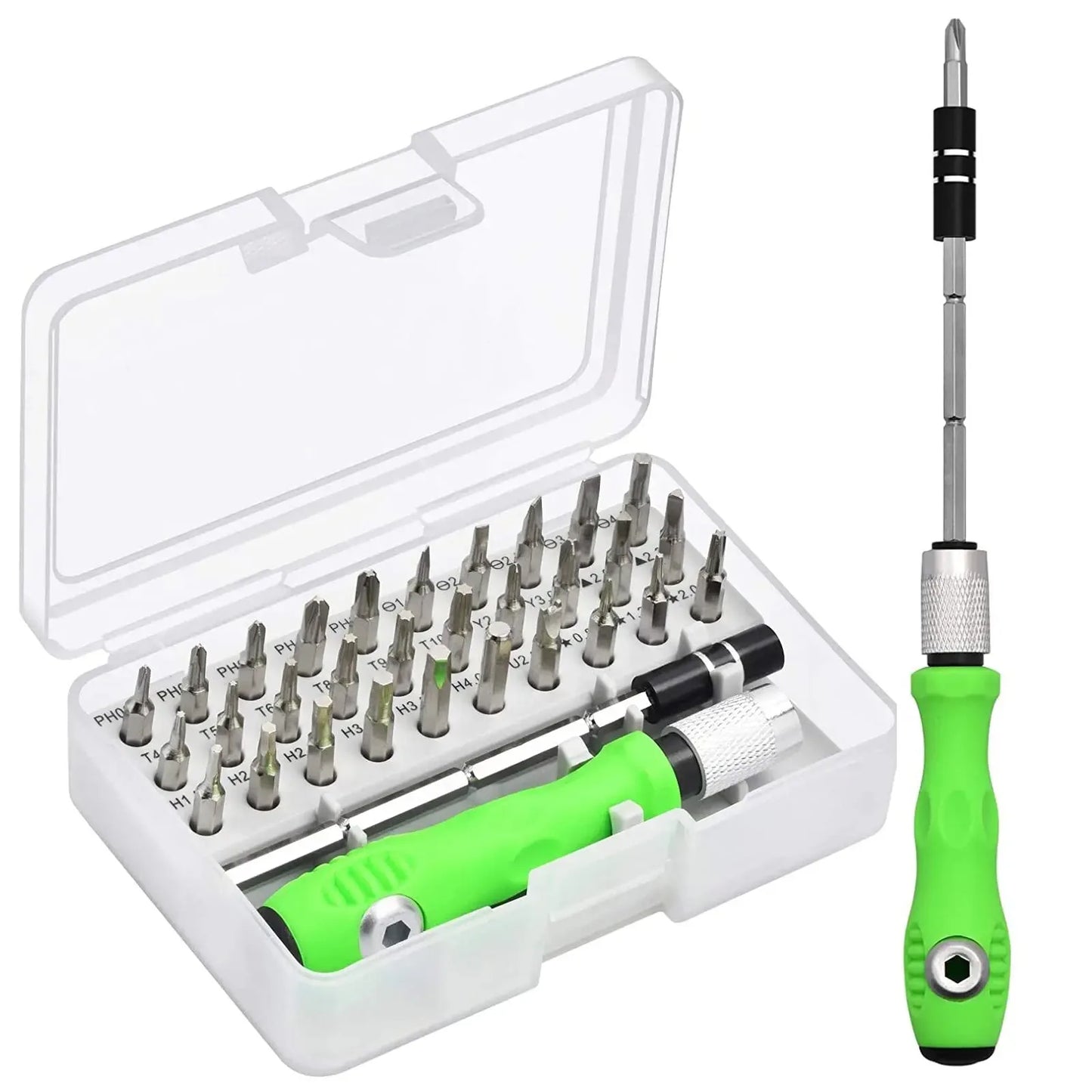Multifunctional tool screwdriver set 32 in 1 screwdriver machine electronic product maintenance and disassembly tool set
