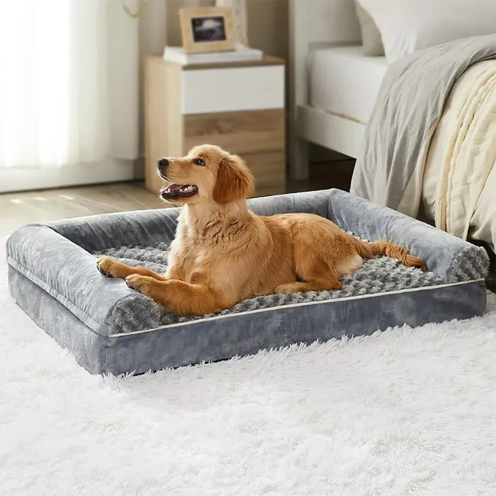 Luxury High-Quality Dog Bed Mats Cat Nest Comfortable and Detachable Apply To Puppy Medium Large Dog Cat Soft Pet Bed Supplies