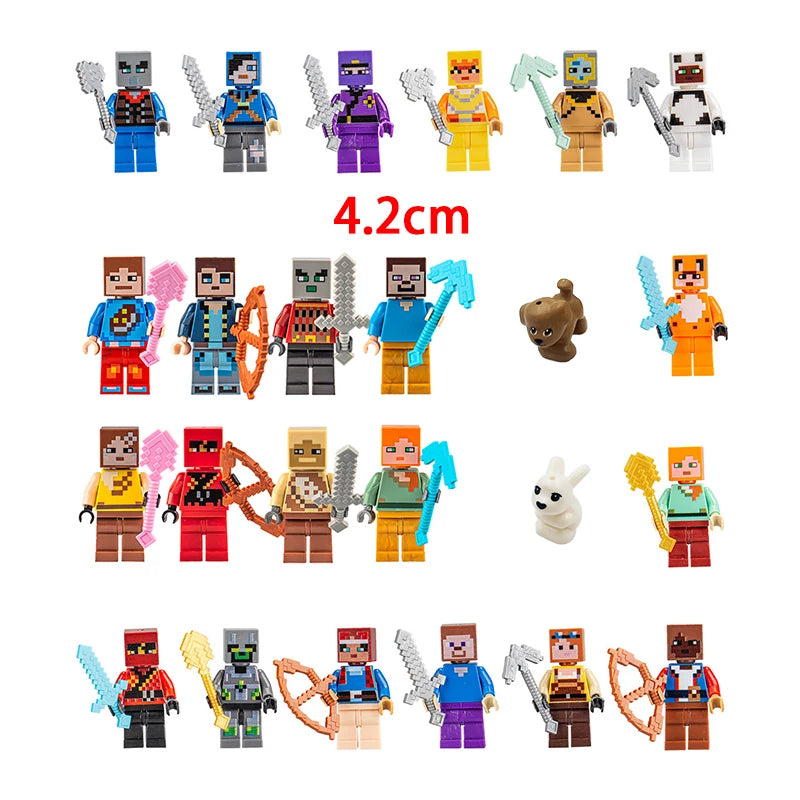 Disney Marvel Advent Calendar Box Anime Action Figure Model Building Blocks Christmas Kids Toys