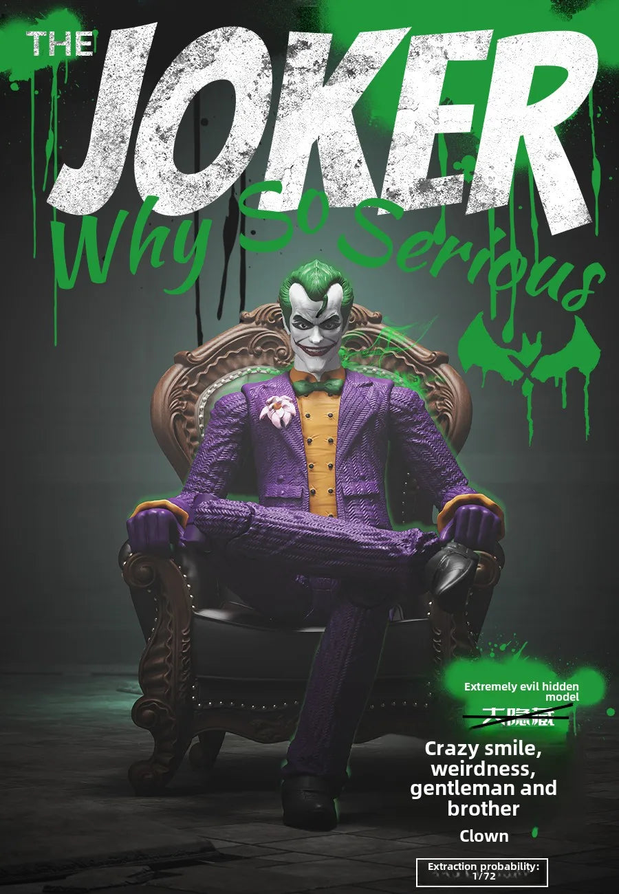 New F5 Batman Arkham Knight Assembled Model Blind Box 11style 10cm Action Figure Collection Model Toys