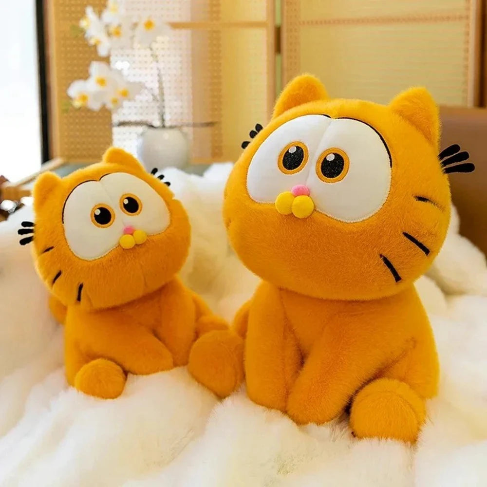 25CM Garfield Stuffed Plush Doll Kawaii Plushie Toy Cartoon Anime Cat Plush