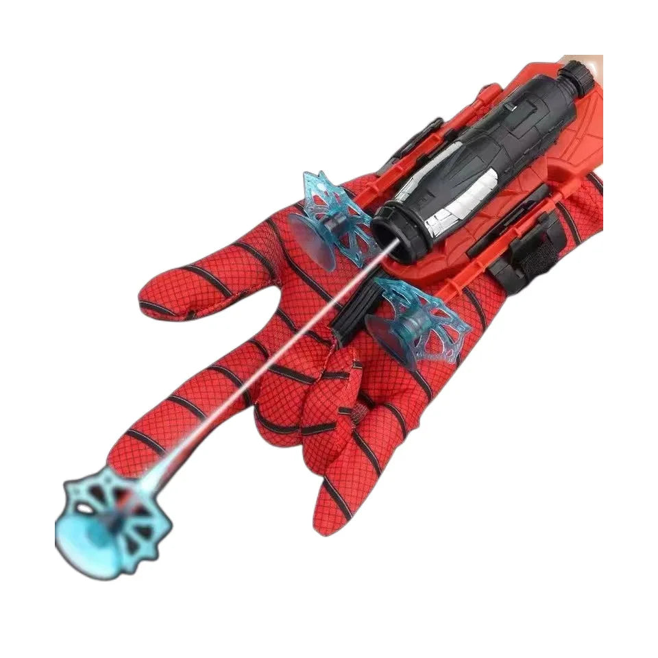 Anime Character Children Wrist Spiderman Glove Launcher Set Role Play Figures