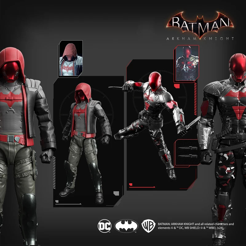 New F5 Batman Arkham Knight Assembled Model Blind Box 7style 10cm Action figures Collection Model Ornaments Toys Gift