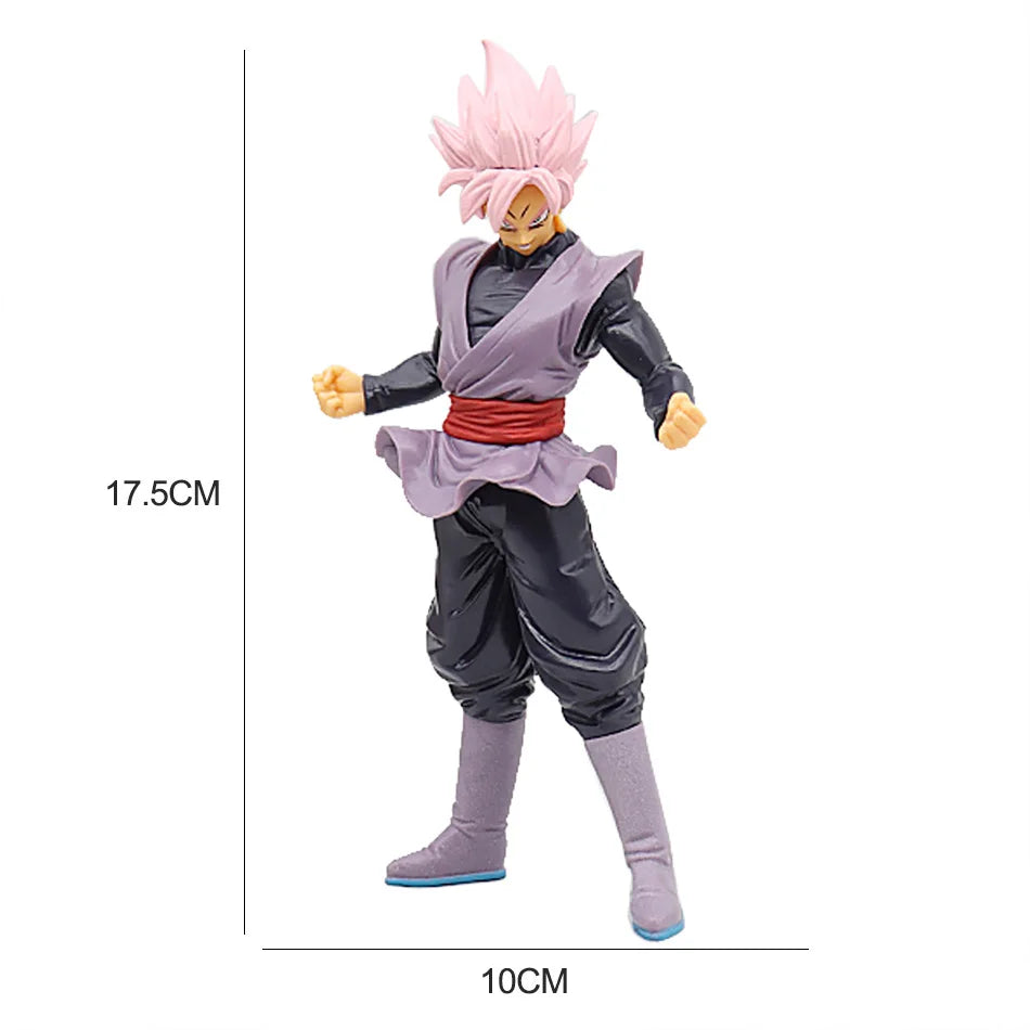 Dragon Ball Z Super Saiyan Anime Figurine Model GK Rose Goku Action Figure DBZ Gohan Figures Vegeta Statue Collection Toy