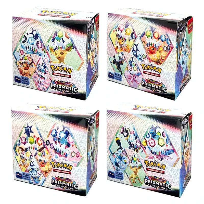 360Pcs Pokemon Card TCG Scarlet&Violet Prismatic Evolutions 151 Prism 36 Pack Pokemon Booster Box Collectible Tradiner Card